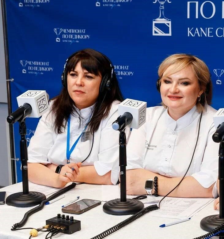 На чемпионате по педикюру