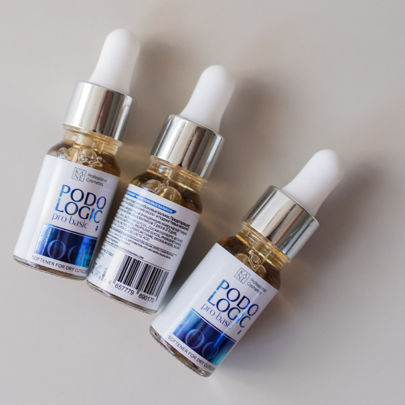 размягчитель для ногтей и боковых валиков (набор из 3 шт) 10 мл